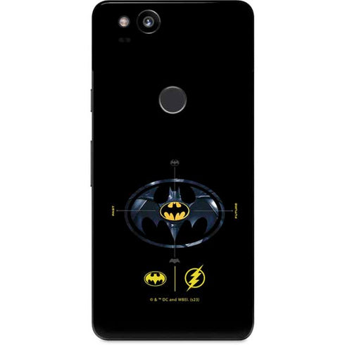 DC Comics The Flash Movie: Batman Multiverse Logos Google Pixel 2 Skin